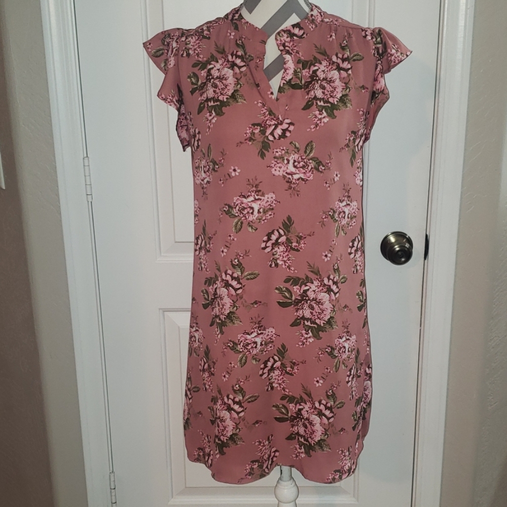 Short Floral Dress